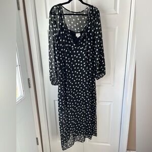 Ava & Viv Black Maxi Dress